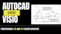 create pid, pfd and industrial technical drawings in autocad