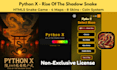 sell complete HTML5 snake game with 4 maps and 8 skins