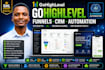 do gohighlevel sales funnel, ghl CRM workflow automation, ghl website expert
