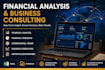 provide financial analysis, business consultating