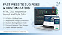 do responsive web development using HTML and css3