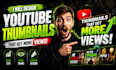 design a viral youtube thumbnail that boosts CTR