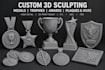 create 3d printable medals trophies and sculptures