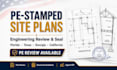 prepare stamped site plan drawings