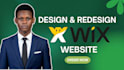build wix website design, e commerce, wix redesign, wix studio