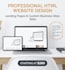 design a modern professional HTML website