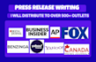 do UK crypto press release, do crypto promotion, distribute crypto press release