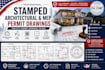 complete architectural, civil, structural and mep permit drawings
