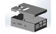 design raspberry pi case, pcb housing, electronic casing, 3d printable model