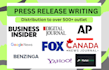 do promote music press release, distribute press release, write US press release