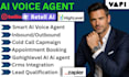 ai voice agent cold calling agent receptionist vapi retell make com chatbot n8n