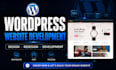 do wordpress website development, wordpress design, and redesign