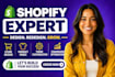 build shopify store, dropshipping store, peptide website design shopify website