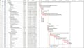 create a professional project schedule and gantt chart in ms project