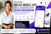 fix bubble mobile app ios android push notifications deep links app store publis
