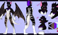 draw furry reference sheet protogen ref sheet furry ref sheet anthro character