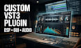 create custom vst3 audio plugin with gui and dsp