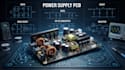develop power supply pcb, smps, buck boost, dc dc converter and inverter