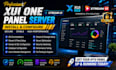 install and configure xui one, xtream ui panel, server setup with security