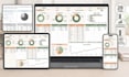 design editable monthly excel google sheets budget spreadsheet invoice trackers