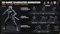 do 3d game character animation 3d modelling ue5 game character model 3d cartoon