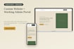 build a custom small business website with a working admin portal