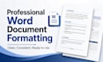 format and design your microsoft word document