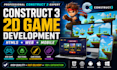 develop 2d game in construct 3 for HTML5, web, mobile and reskin existing games
