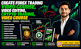 create forex trading, video course, video editing, crypto trading, trading