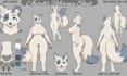 custom furry reference sheet furry nsfw ref sheet fursona oc anthro ref sheet