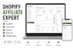 setup shopify affiliate marketing program goaffpro uppromote bigxgrow refersion