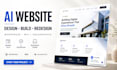 develop, transfer, migrate ai website, ai mvp, wix, wordpress, squarespace, crm