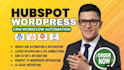 setup wordpress hubspot CRM zapier workflow automation