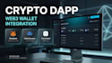 create crypto dapp with web3 walletconnect metamask and trust wallet