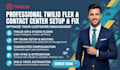setup fix twilio flex contact center twilio ivr sip trunk task router crm sync