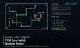 do layout and route your pcb with gerber files