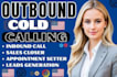 do inbound and outbound sales cold calling lead generation and closing