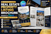 design an editable canva real estate property listing brochure