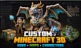 make custom minecraft mobs, maps, characters and 3d assets in blockbench