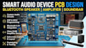 design smart audio device pcb design bluetooth speaker, amplifier, and soundbar