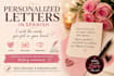write personalized letters in spanish