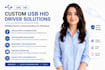 develop custom windows usb hid drivers for your device