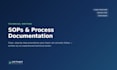 write clear step by step sops and process documentation