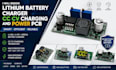design lithium battery charger, cc CV charging and power pcb