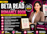 beta read romance beta reader fantasy novel beta reader thriller beta