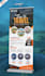 design professional and creative roll up banner and standee