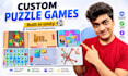 develop unity mobile puzzle games for ios and android