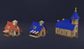 create stylized 3d props and game assets in blender