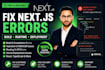 fix nextjs errors, bugs, build and deployment issues