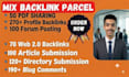 generate mix SEO backlinks service